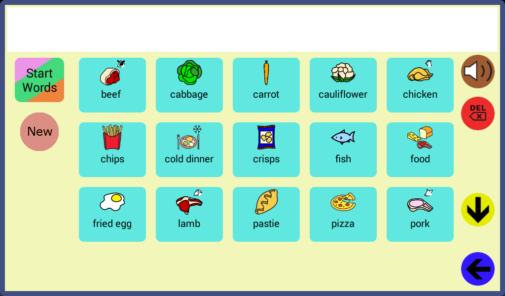 image of food symbols